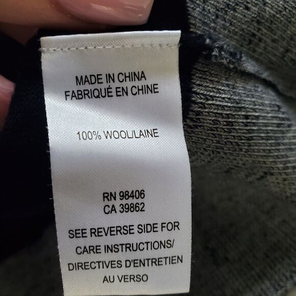 Theory Sweater Men's M Navy Blue V Neck Wool Classic Lightweight Fitted Minimal - Picture 6 of 8